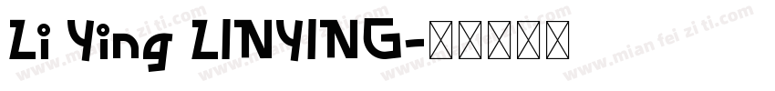 Li Ying LINYING字体转换